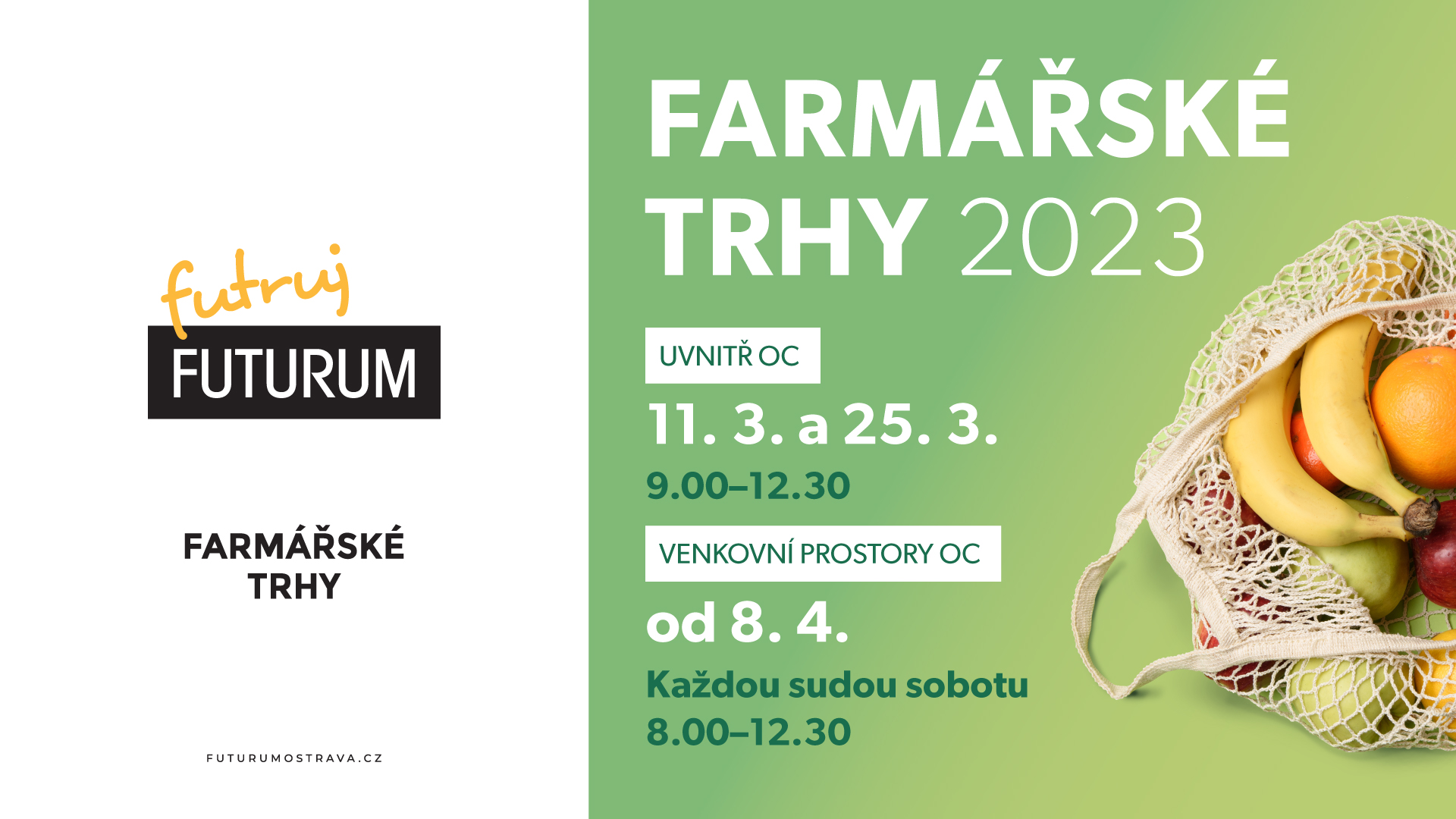 Farmářské trhy uvnitř OC