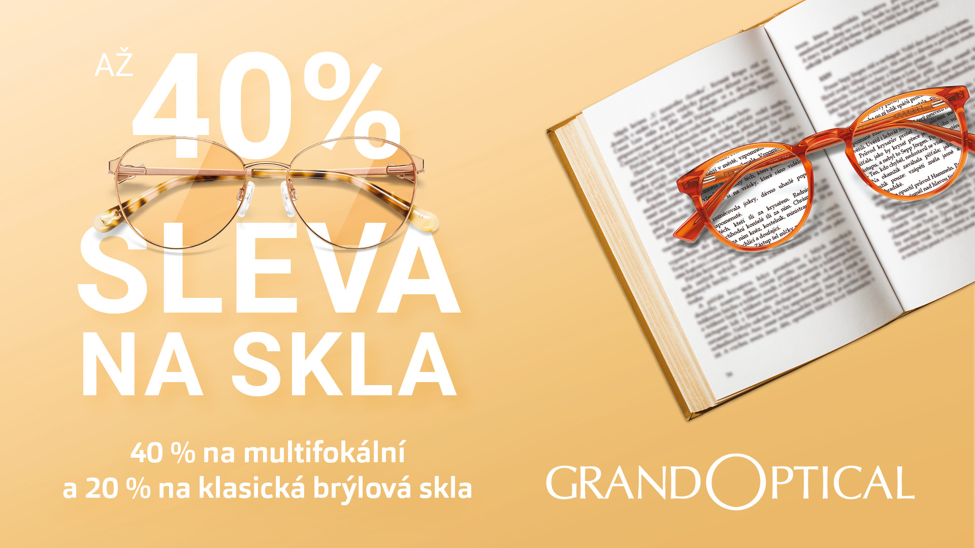 sleva na brýlová skla!