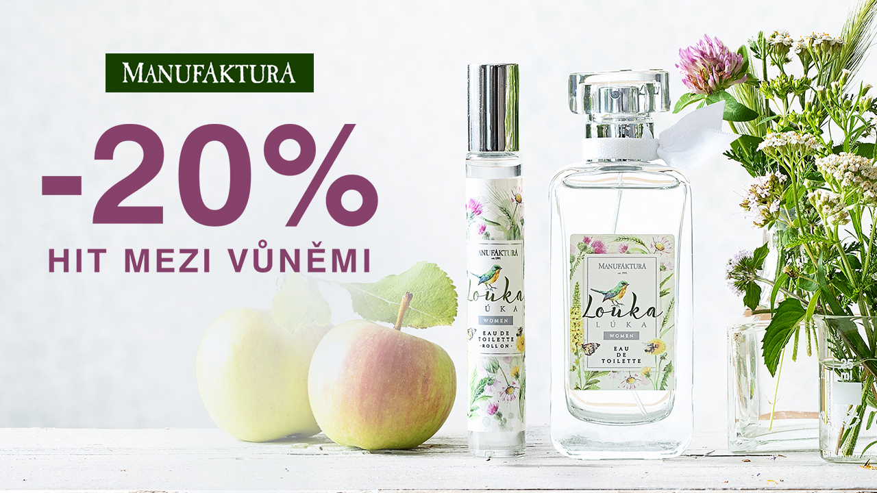 Voňavý HIT z Manufaktury s 20% slevou