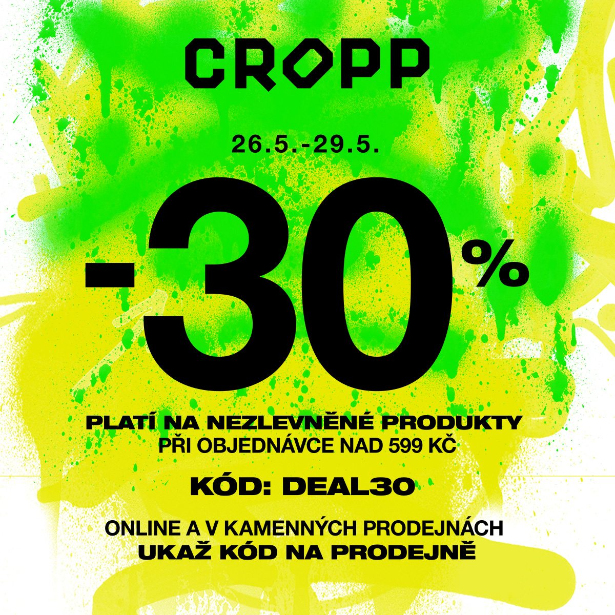 -20 % na nezlevněné produkty