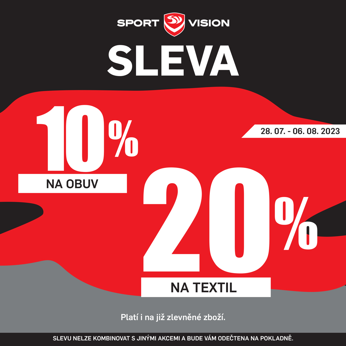 Slevy na obuv a textil