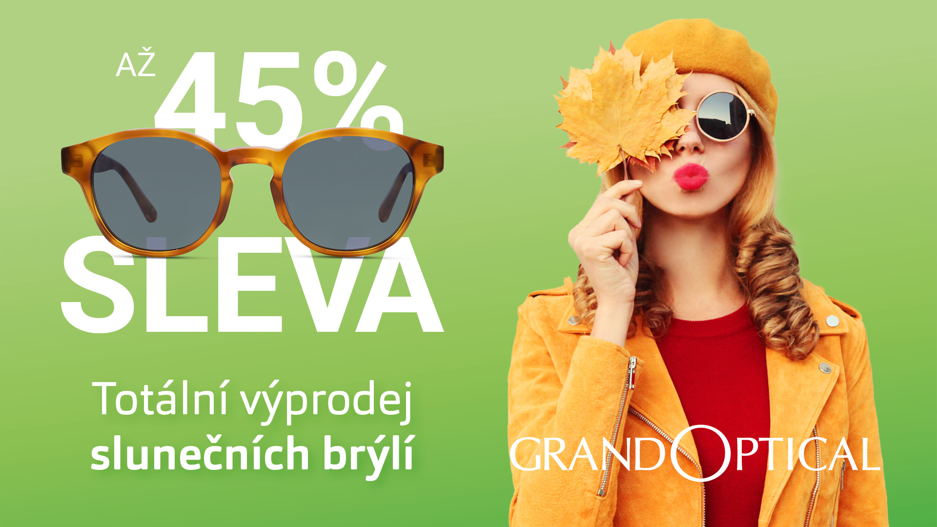 totální výprodej slunečních brýlí v grandoptical!