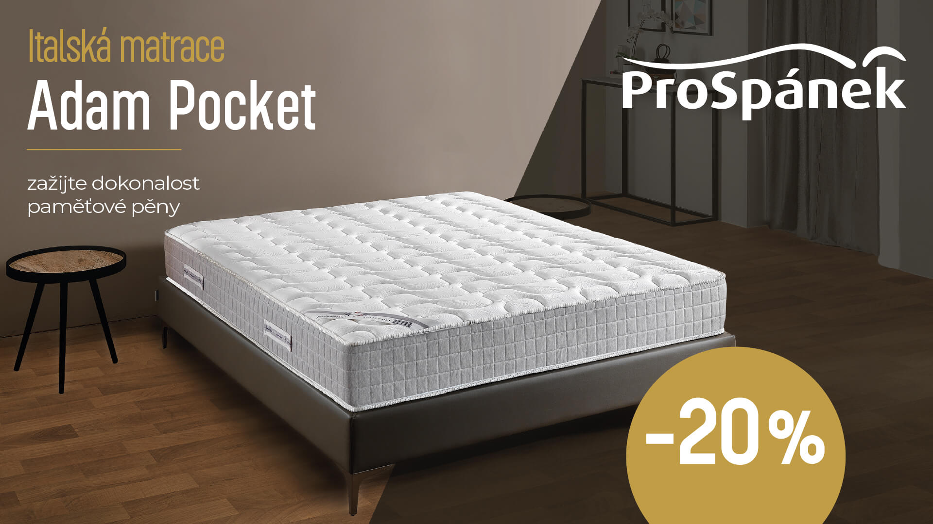 Italská matrace Adam Pocket