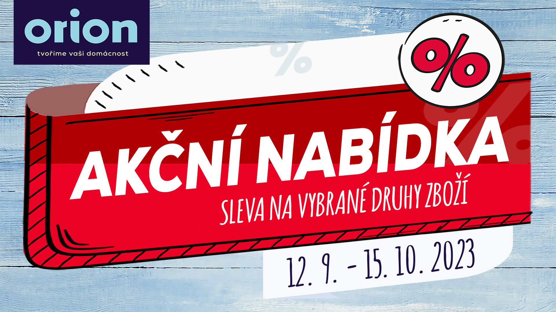 Akční nabídka na prodejnách