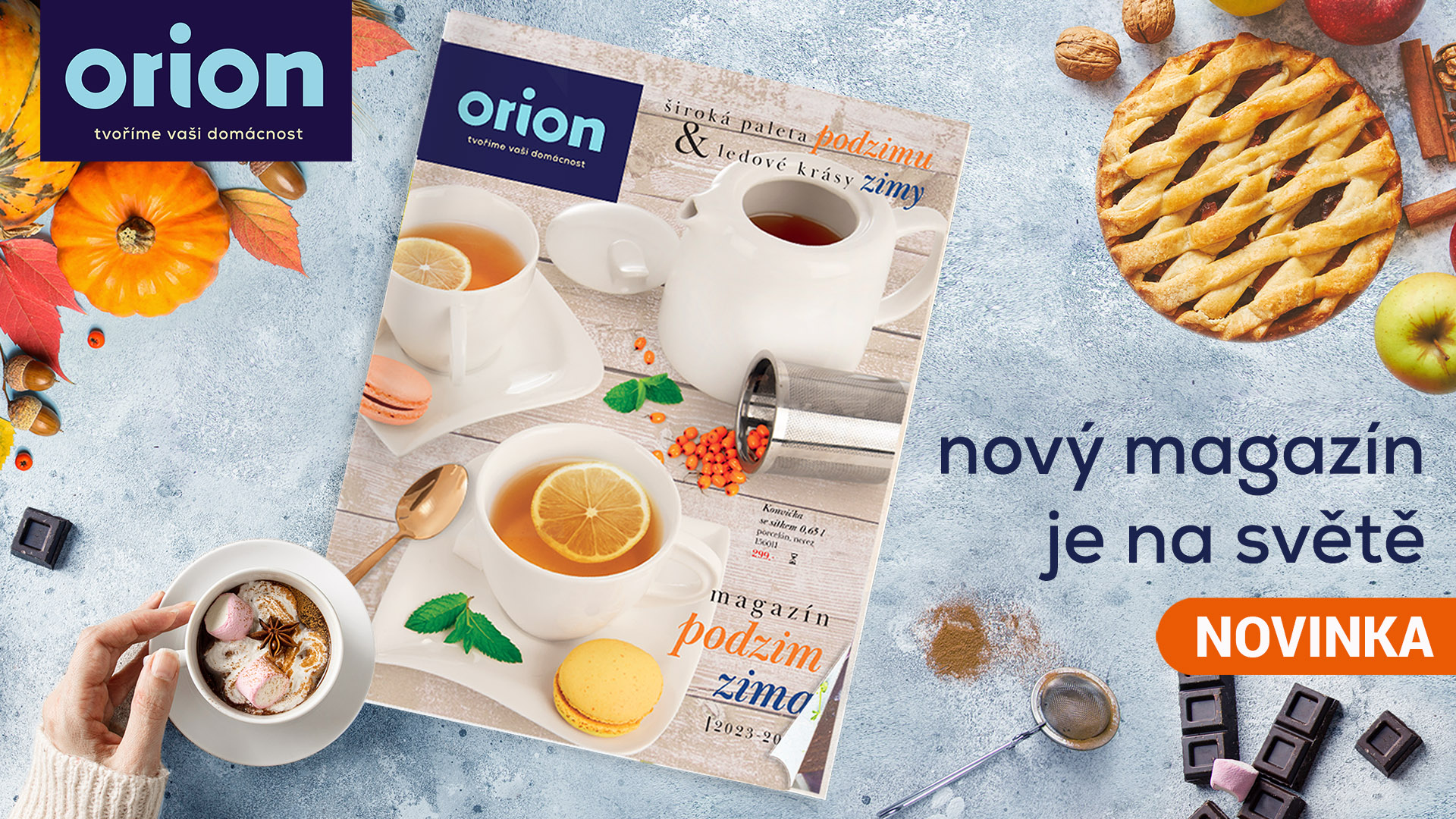 novÝ magazÍn plnÝ podzimnÍ a zimnÍ inspirace