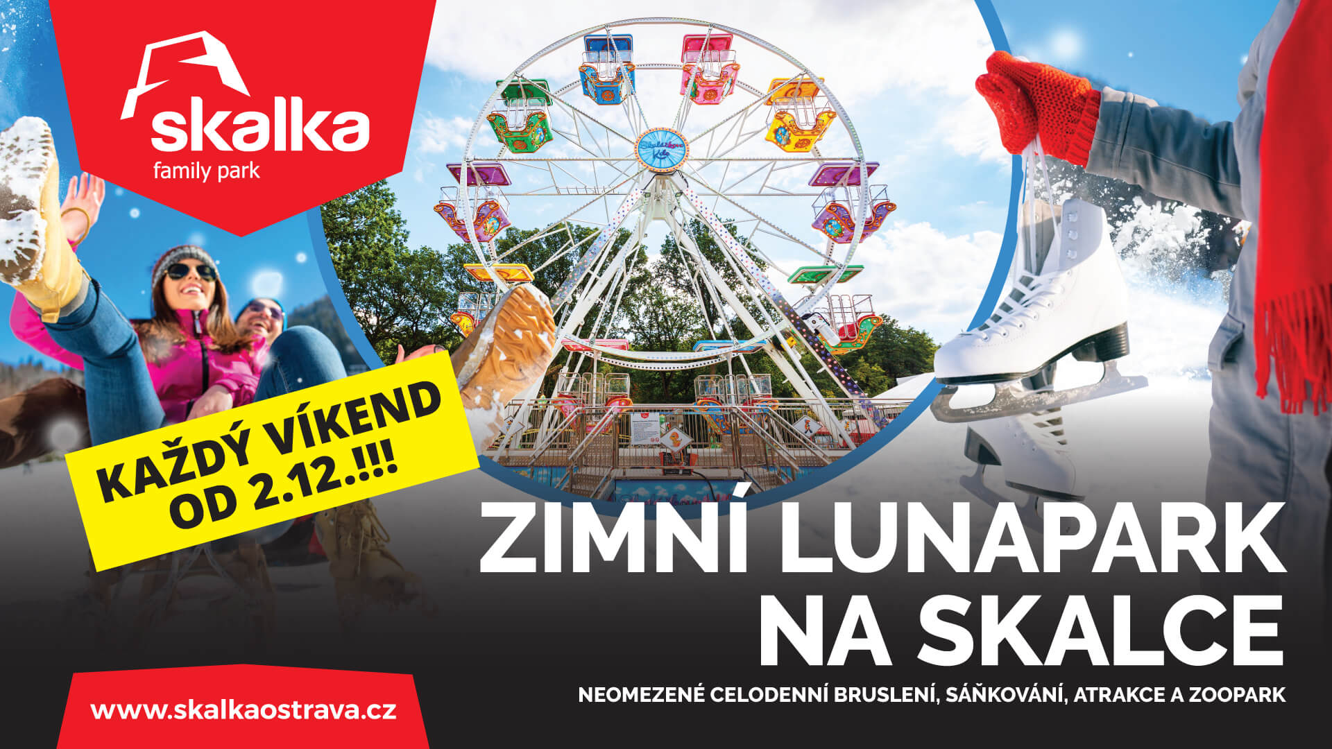zimnÍ lunapark na skalce