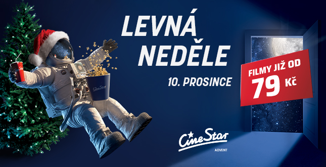 Levná neděle 10.12.