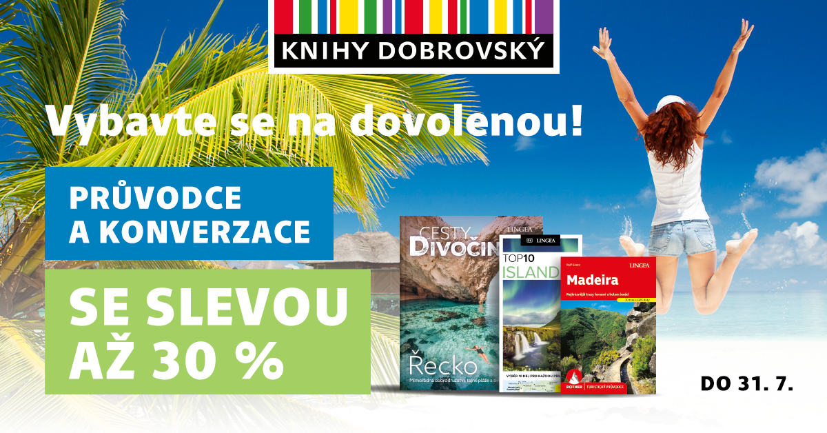 Vybav se na dovolenou. Průvodce a konverzace se slevou až 30 %