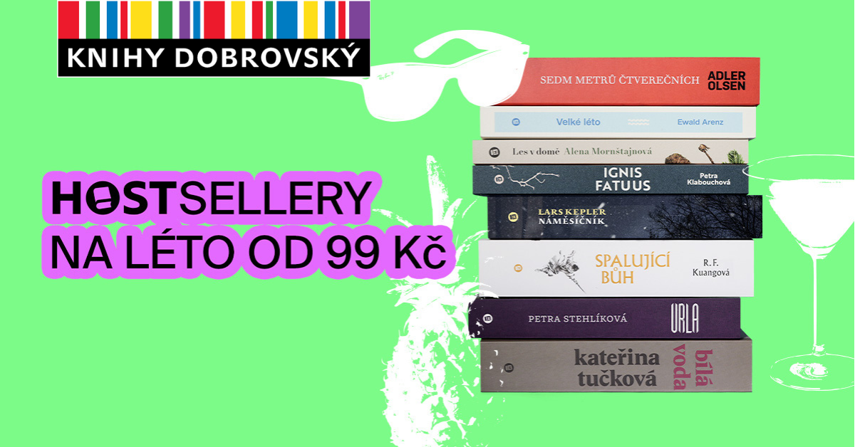 HOSTSELLERY NA LÉTO