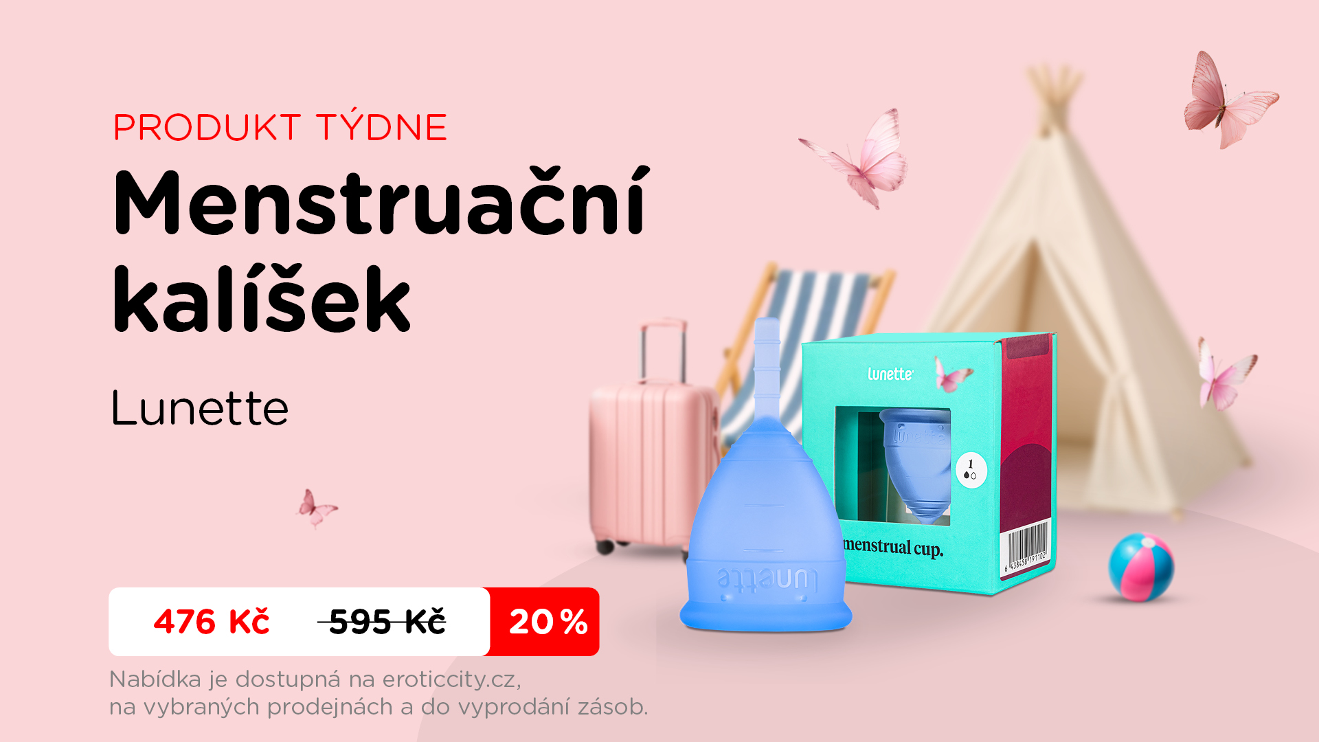 menstruační kalíšek lunette