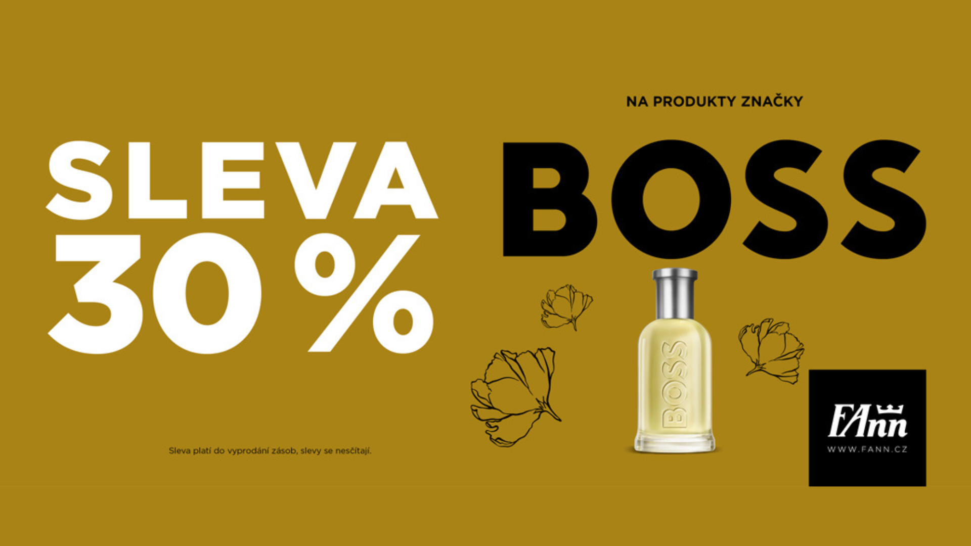 30% sleva na značku BOSS