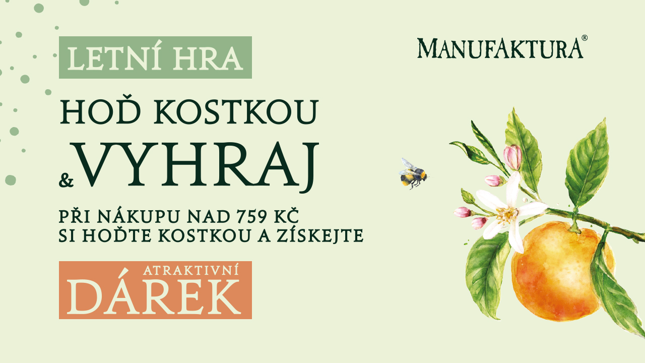 letní hra v prodejnách manufaktura startuje