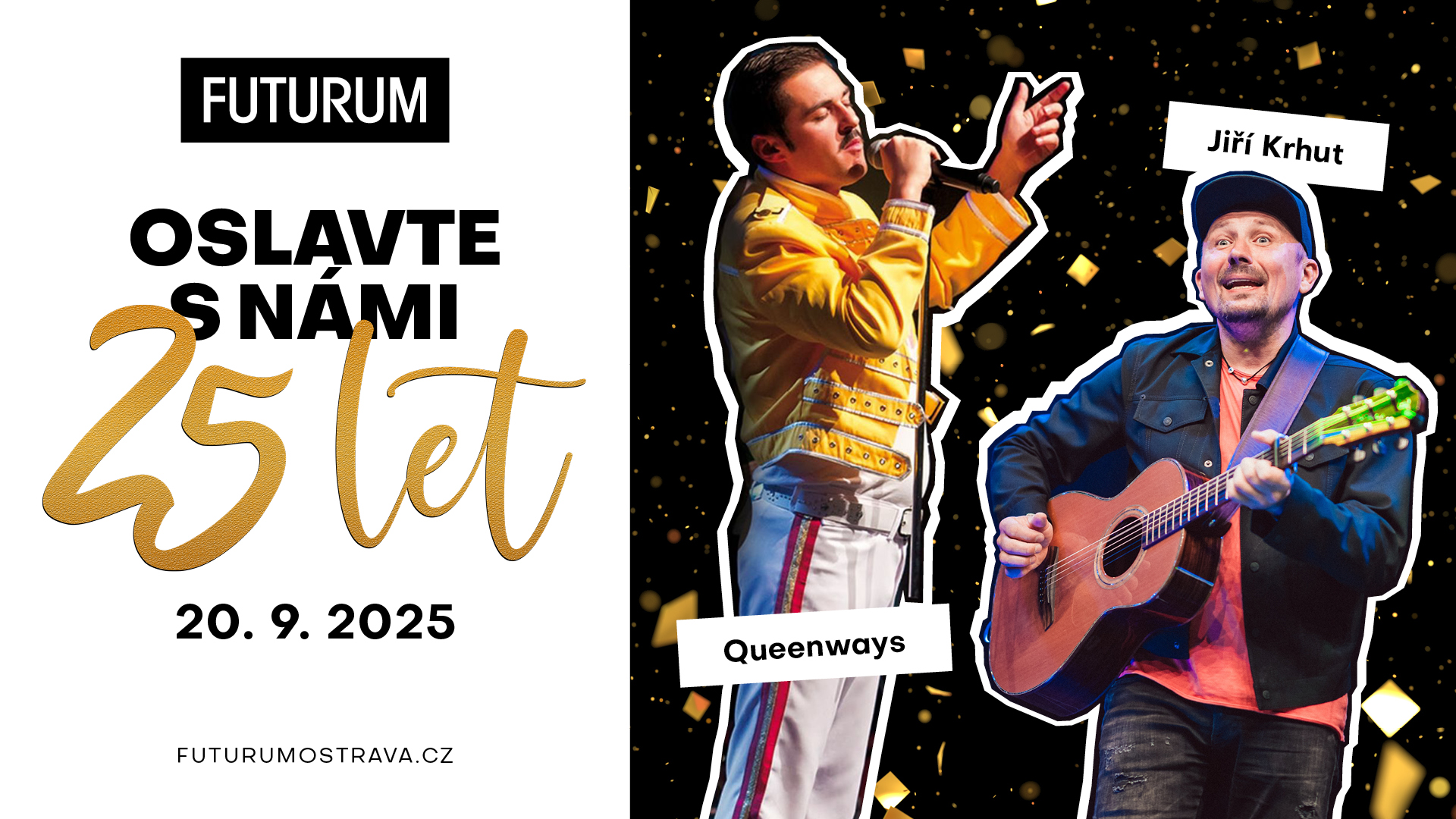 OSLAVTE S NÁMI 25 LET