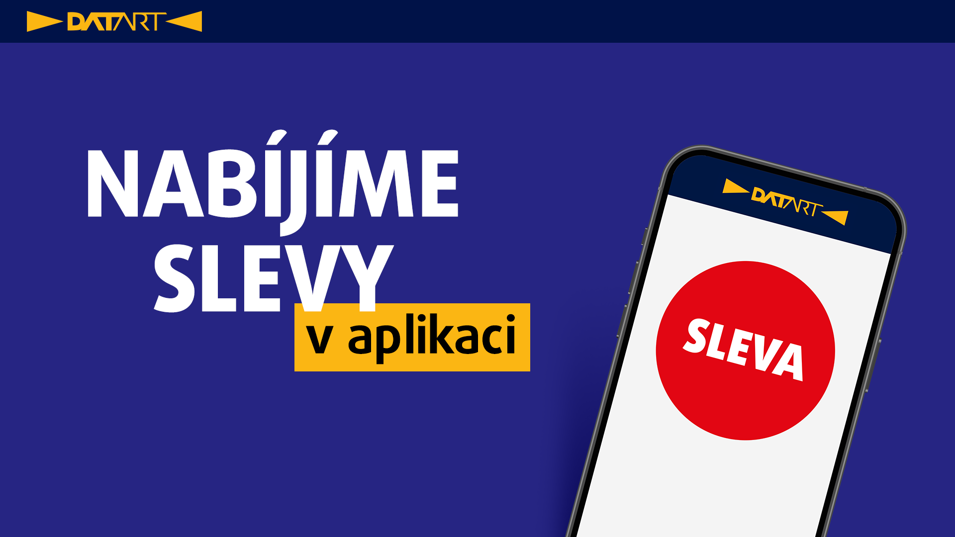 Nabíjíme slevy v aplikaci