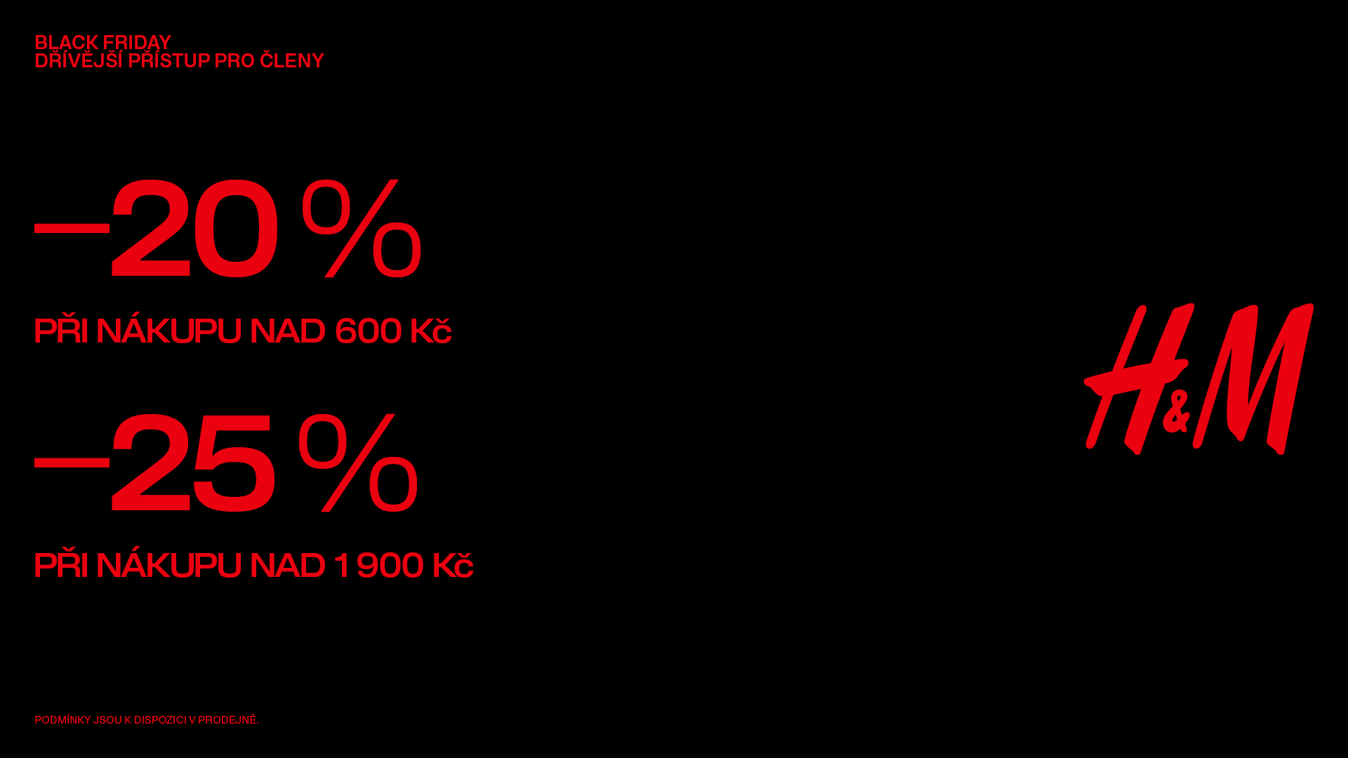 dřívější přístup k black friday