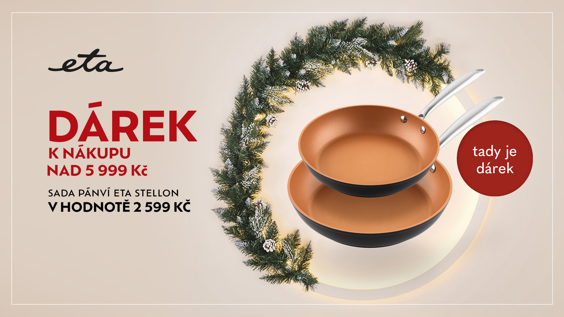 dárek k nákupu nad 5 999 kč