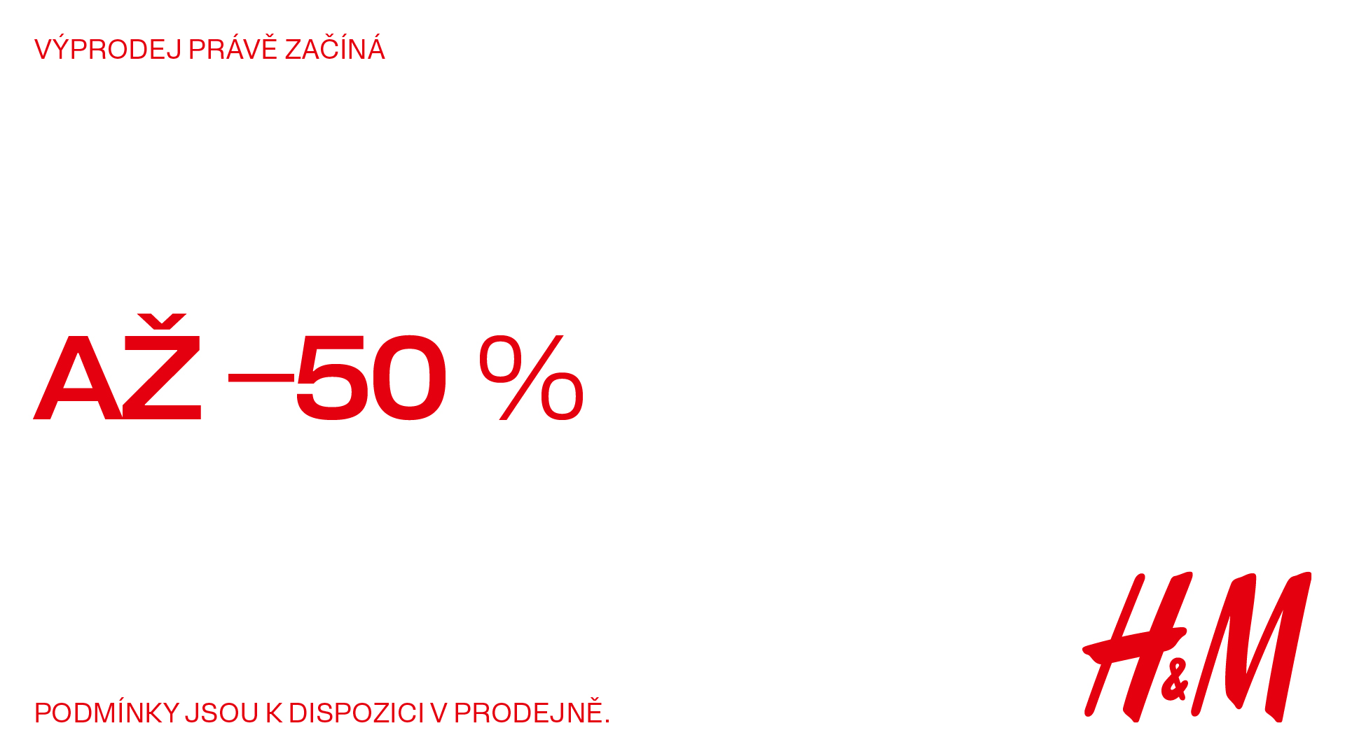 zimní výprodej v h&amp;m je tady!