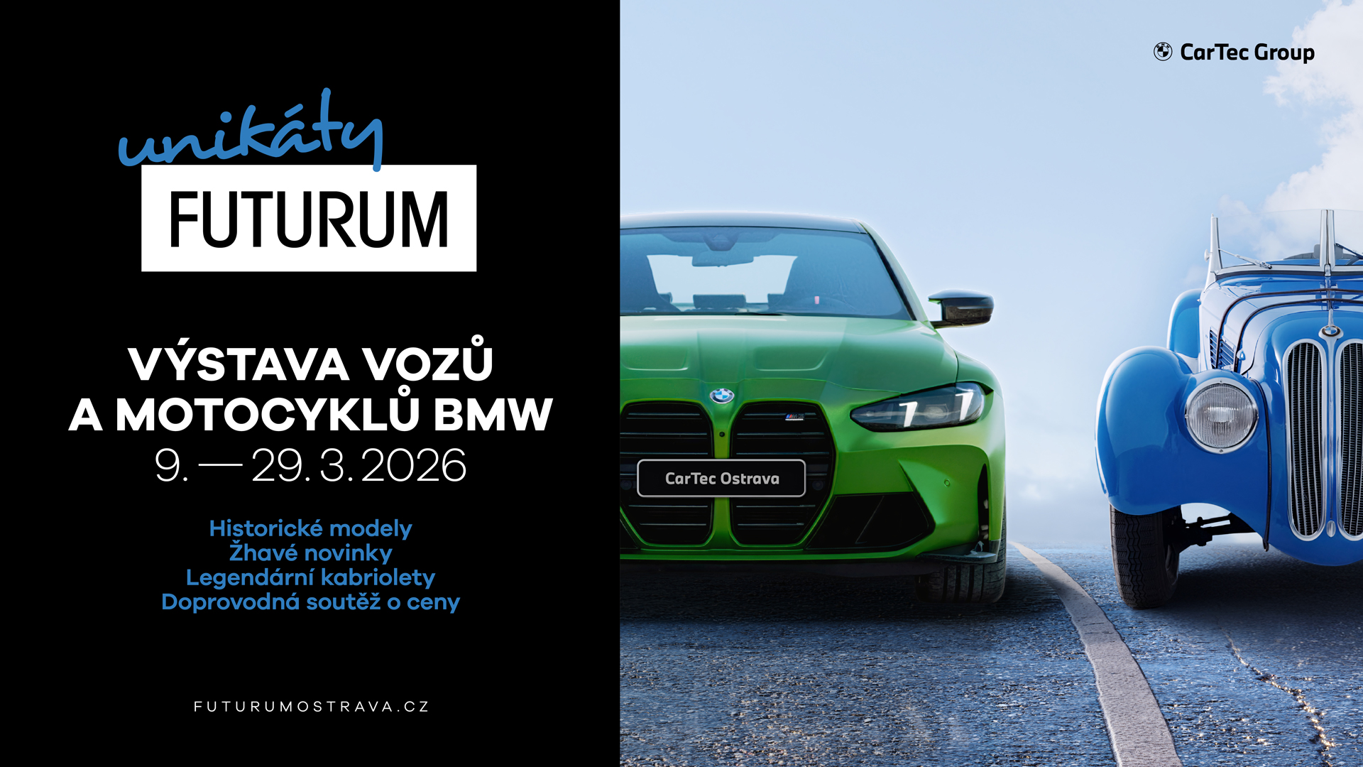 VÝSTAVA VOZŮ A MOTOCYKLŮ BMW
