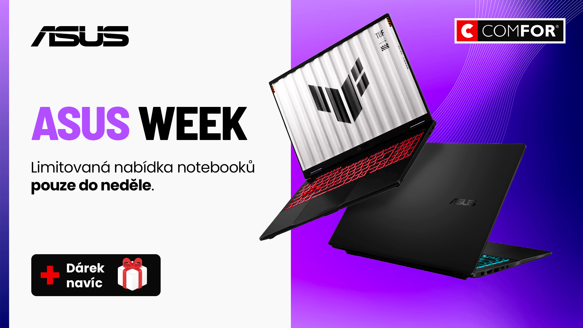 asus week: Špičkové notebooky za akční ceny